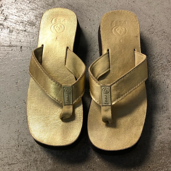 reef platform flip flops